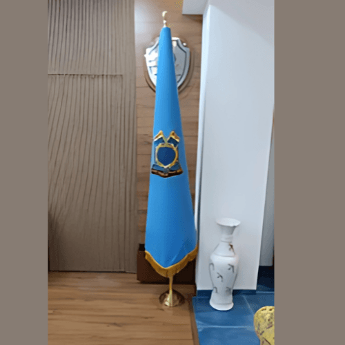 MulticolorConicalFlag